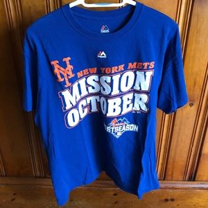 Majestic New York Mets 2015 Post Season Shirt